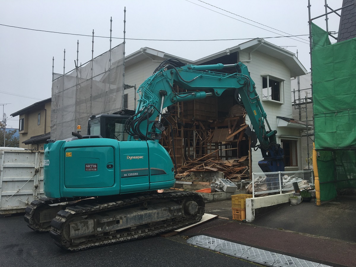 いわき市住宅解体工事